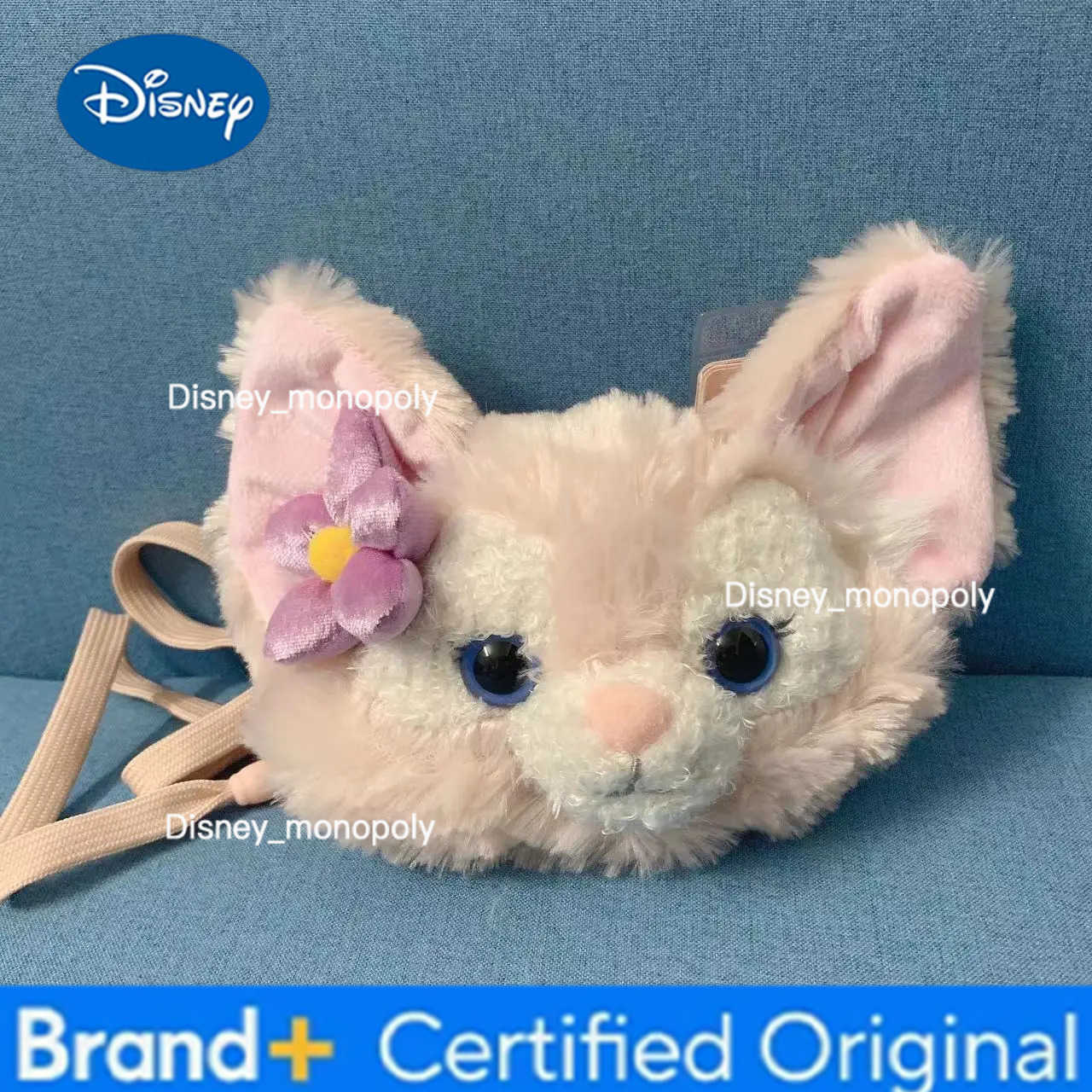 Disney LinaBell Kawaii Coin Purse Bag Cute Cartoon Wallet Card Holder Phone Pendant Girl Heart Keychain Surprise Birthday Gift H251225