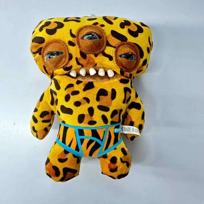 New Fuggler Plush Toys Funny Tooth Annoyed Alien Crazy Rabbit Mcgoo Wide-Eyed Monster Peluche Dolls Gifts X251225