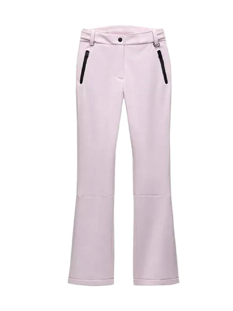 Women Hooded Zipper Short Skiing Cotton Jacket Long Sleeved Thick Warm Coat Comfortable Sports Pant Lady Ski Set 251225