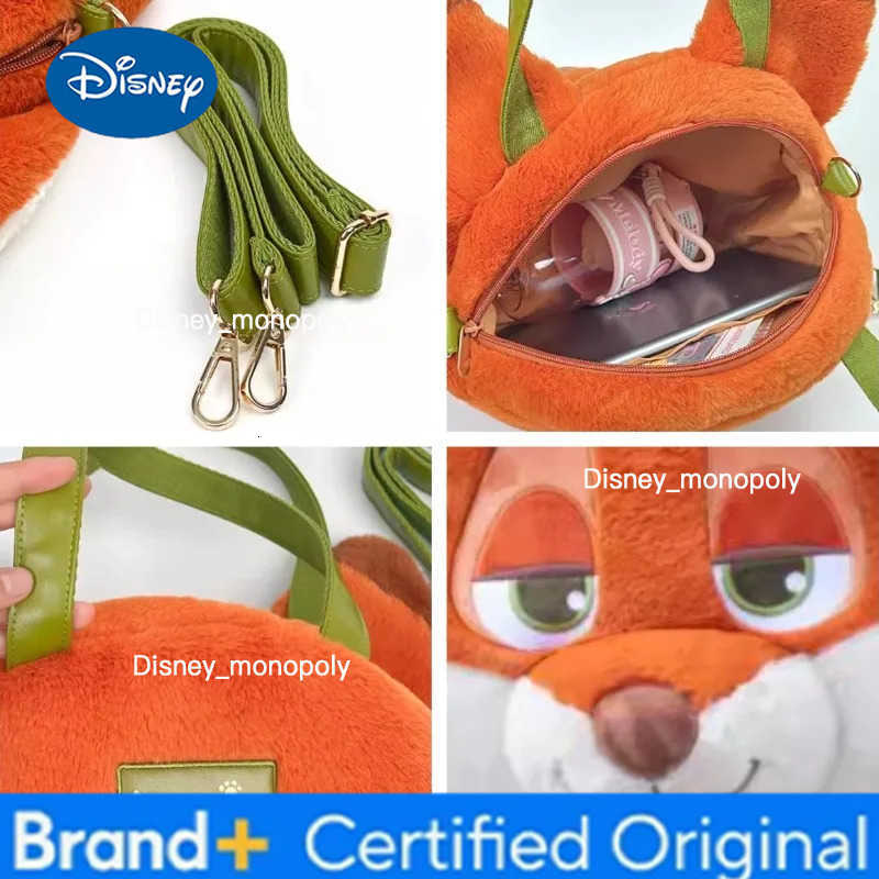 Disney New Zootopia Big-face Backpack Everyday Versatile Cartoon Judy Hopps Shoulder Bag Anime Merchandise Holiday Gift Commuting H251225