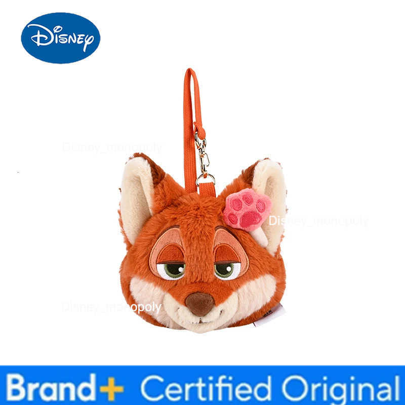 Disney Leopard Officer Restoration Wear-Resistant Lining Smooth Zipper Daily Walk Commute Portable Earphone Key Coin Purse High-Demand H251225