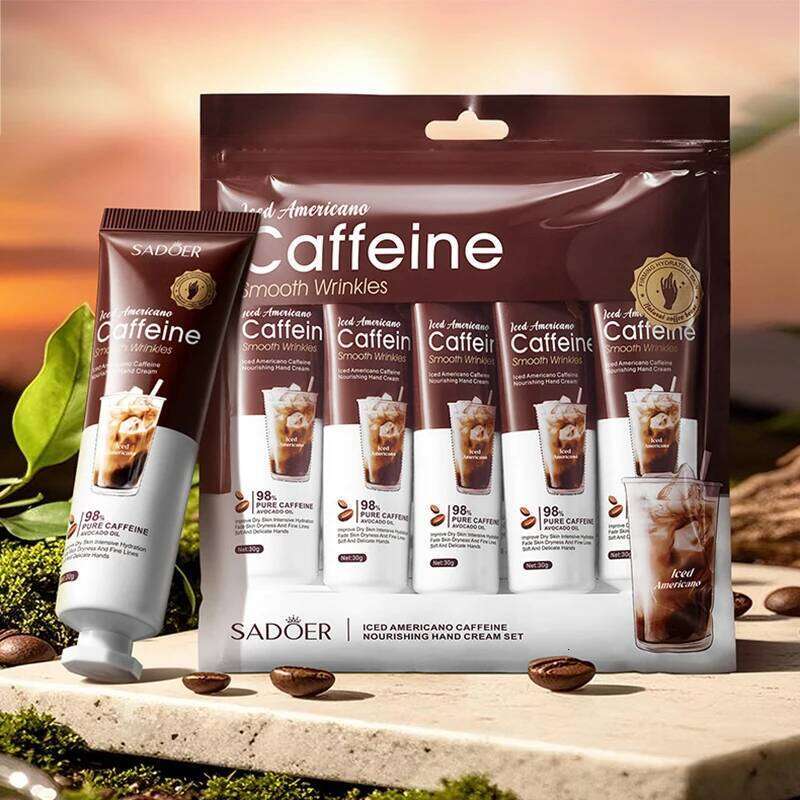 SADOER Caffeine Hand Cream Moisturizing Anti Wrinkles Nourishing Whitening Hydrating Anti-aging Hands Skin Care Products X251225