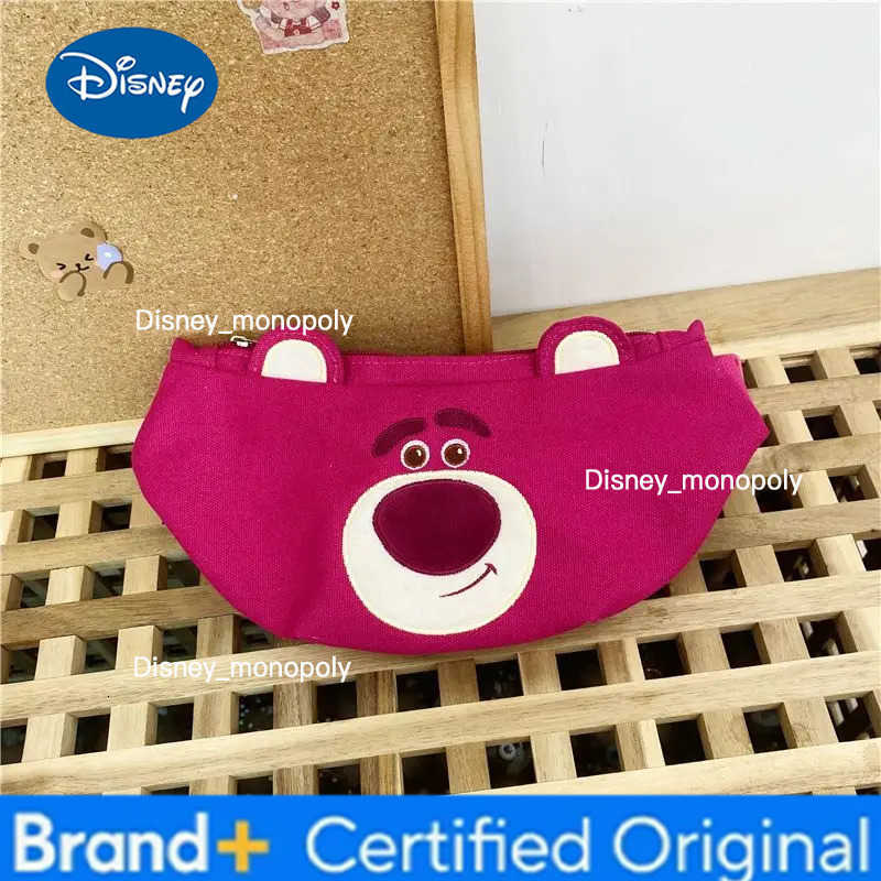 Disney Toy Story Lotso Cartoon Animation Fashion Creative Outing Portable Outdoor Mobile Phone Plush Crossbody Shoulder Bag Trendy H251225