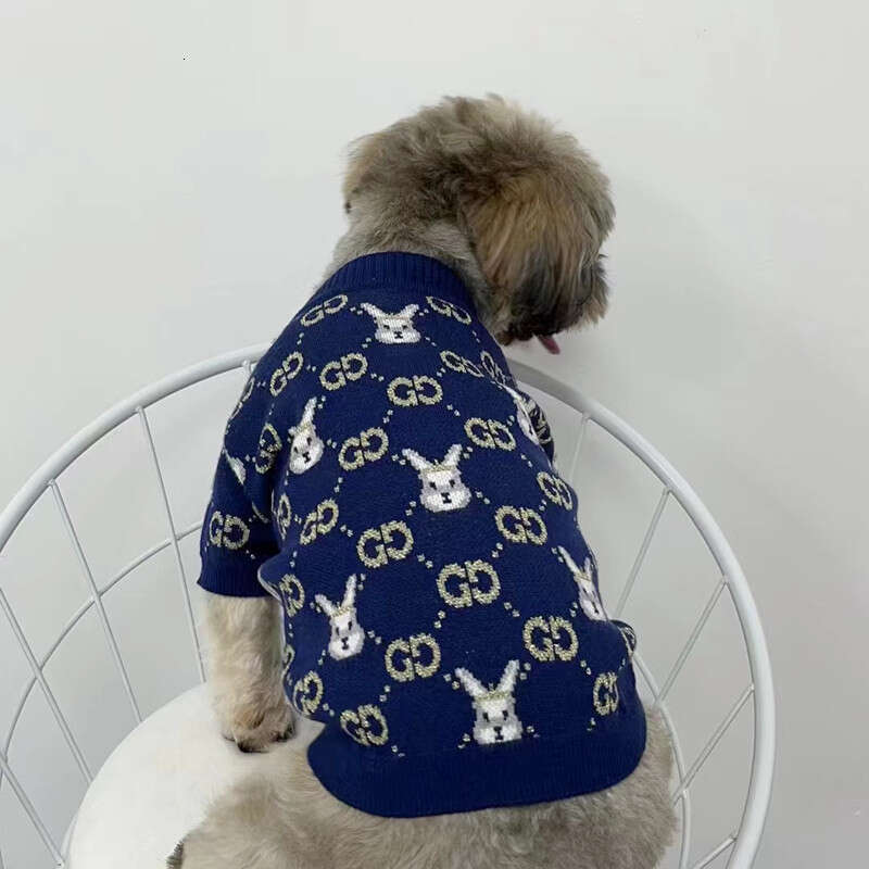 Dog Cat Trendy Clothes Teddy Bichon Schnauzer Yorkshire Terrier Small Medium Dogs Autumn Winter Warm Cardigan Sweater