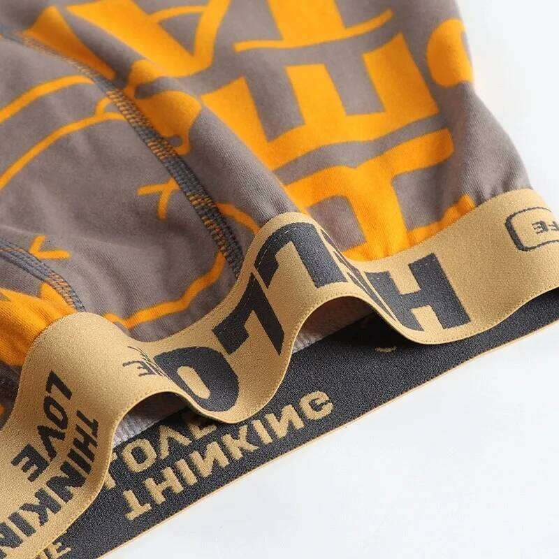 Men Underwear BoxerShorts Cotton Man Panties Male Boxers Breathable Comfortable Mens Printed Underpants Sexy cuecas calzoncillos X251225