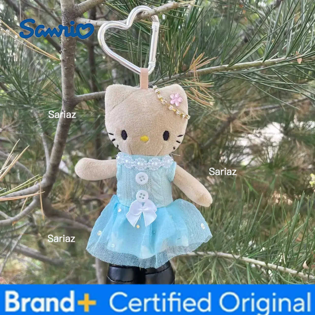 Sanrio 16cm Anime Long Legs Hello Kitty Stuffed Dolls Plush Key Chains Backpack Hangings Valentine Graduation Birthday Gifts For Kids H251225