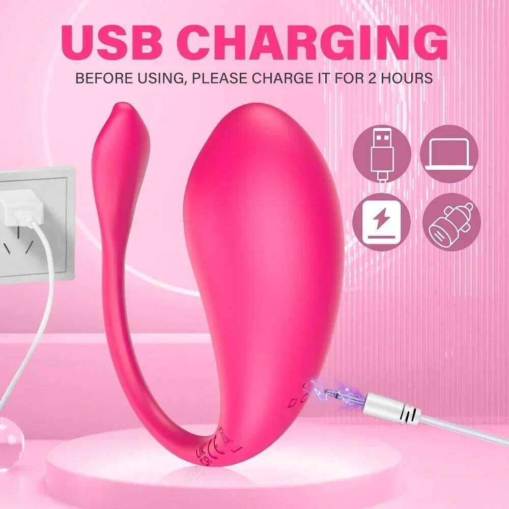 APP Bluetooth Control Vibrator Female Clitoris Stimulator Wearable G Spot Massager Vibrating Egg for Adult Women Sex Toy 25L1225