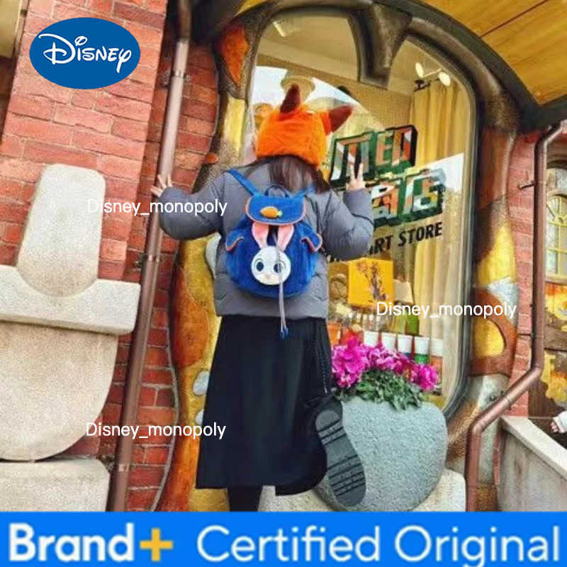 Disney new bag Zootopia Judy Hopps big face and shoulders cute gift school bag large capacity kawaii girl student holiday gift H251225