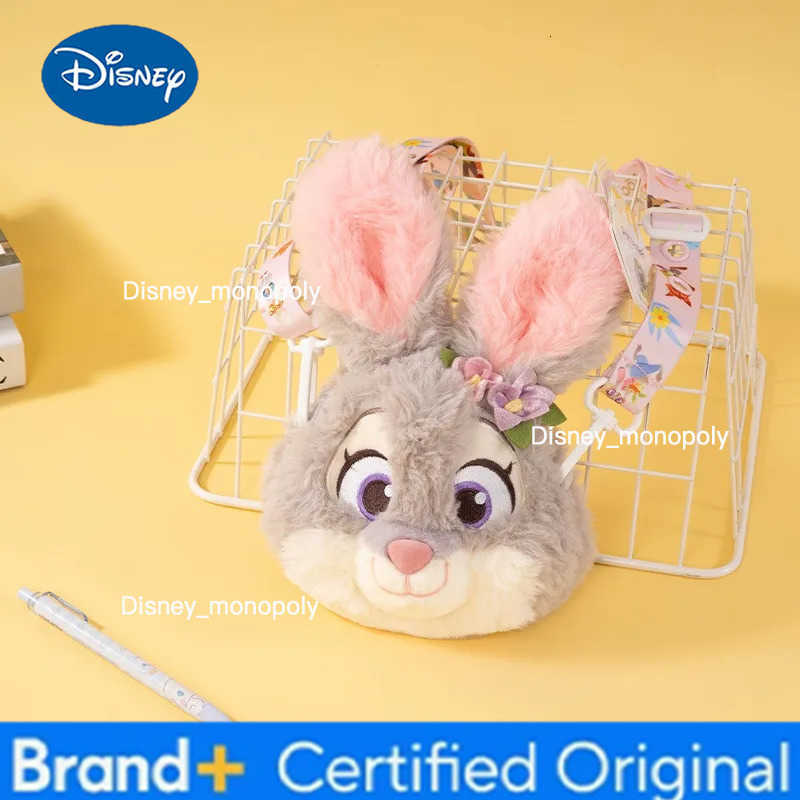 Disney The latest crossbody bag from Zootopia in 2025 a Judy Nick head-shaped doll single-shoulder bag as a birthday gift H251225