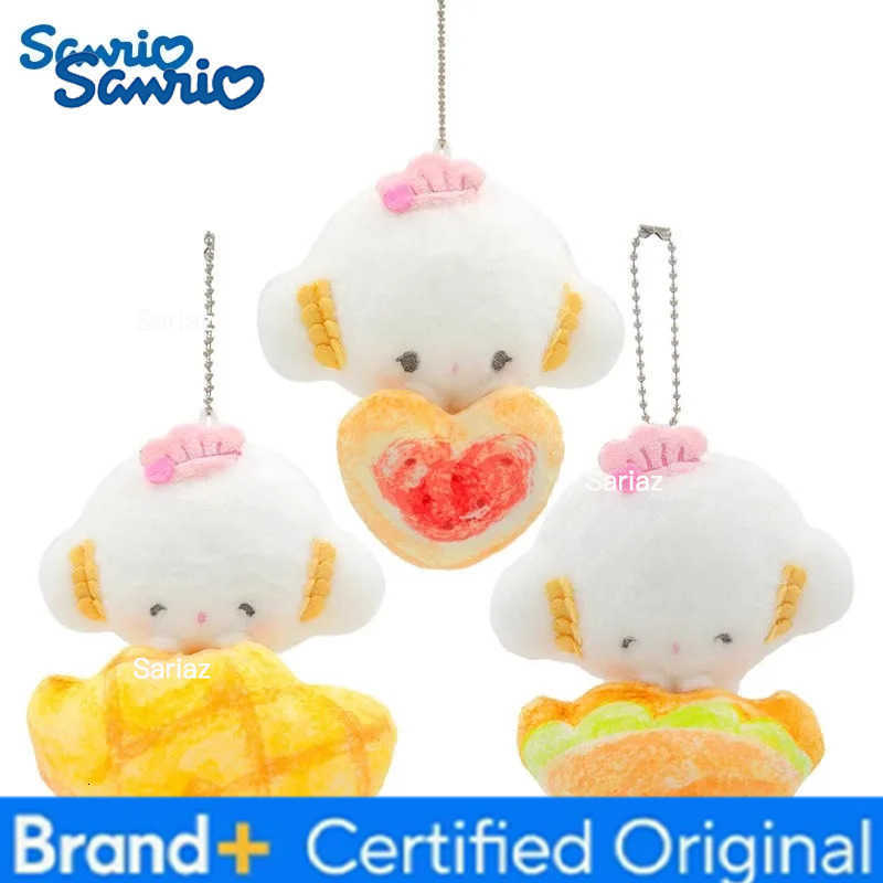 Sanrio Genuine Kawaii Cogimyun Kogimyun Kitty Plush Toy Keychain Kids Stuffed Plush Small Pendant Keyring Children Birthday Gift H251225