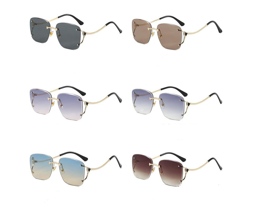 Designer Sunglasses For Women Men Sunglasses Polarized UV400 Oversized Sunglasses Fashion Classic Luxury Glasses Goggle Pilot Alloy Square Frame Eyewe