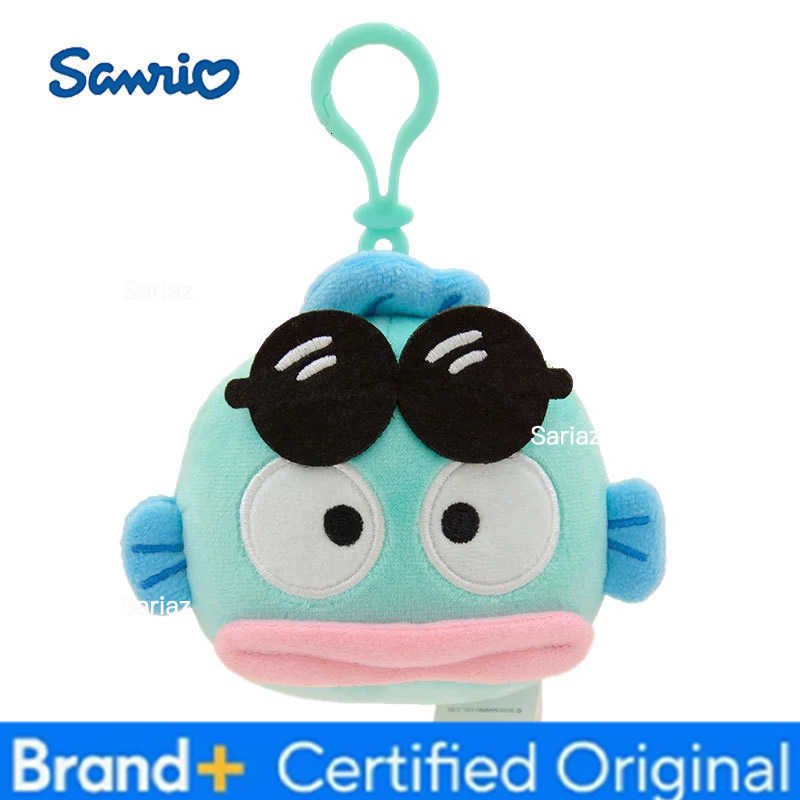 Sanrio Genuine Hangyodon Small Pendant Plush Toy Anime Cartoon Sayuri Super Soft Model Doll Stuffed PP Cotton Kids Birthday Gift H251225