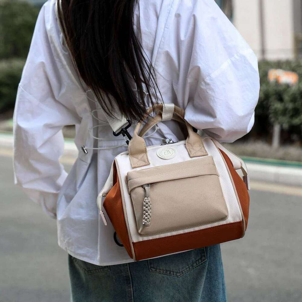 Fashionable Commuter Crossbody Mobile Phone Lightweight Chest Large Capacity Wear-Resistant Waterproof Shoulder Bag Multi-Functional Backpack X251225