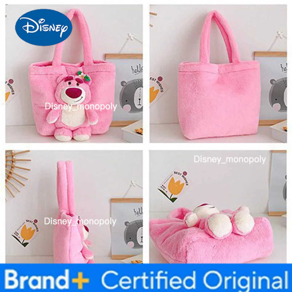 Disney 6pcs S-titch Bear Handbag Fashionable Simple Shoulder Bag Cute Casual Cartoon Bag For Birthday Gift 3527cm H251225