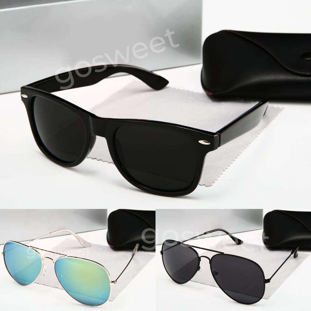 Luxury Sunglasses Black Acetate Frame G-15 Green Lens Glasses UV400 Protection Glare Reduction Polarized Option Designer Sunglasses Outdoor Beach Sunglasses Men