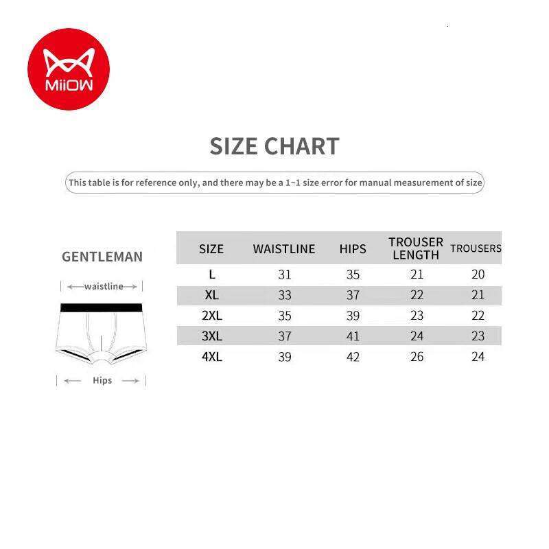 MiiOW 3Pcs Breathable Cotton Men's Panties Graphene Antibacterial Man Boxershorts Cueca Male Underwear Men Boxer Briefs Lingerie X251225