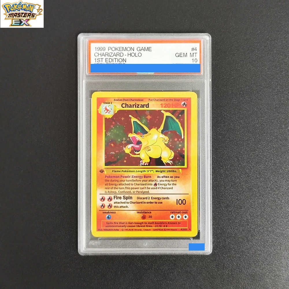 DIY POKEMON Card 1999 GAME 1ST EDITION CHARIZARD MEWTWO GYARADOS BLASTOISE HOLO Grade 10 Collection Card L251225F6J1