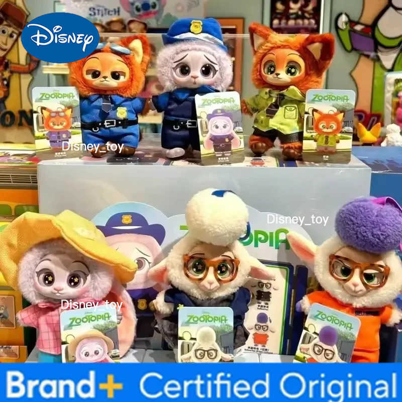 Disney Trendy Zootopia Collectible Vinyl Blind Box with Cute Cartoon Plush Toy Pendant Unisex Surprise Mystery Gift for AllAge H251225