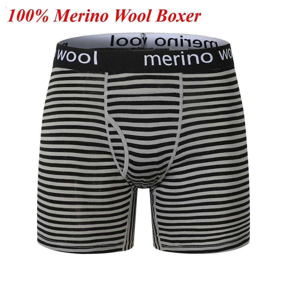 Mens Underwear Briefs 100% Wool Base Layer for Men Merino Boxer Soft Comfy Breathable Moisture Wicking X251225