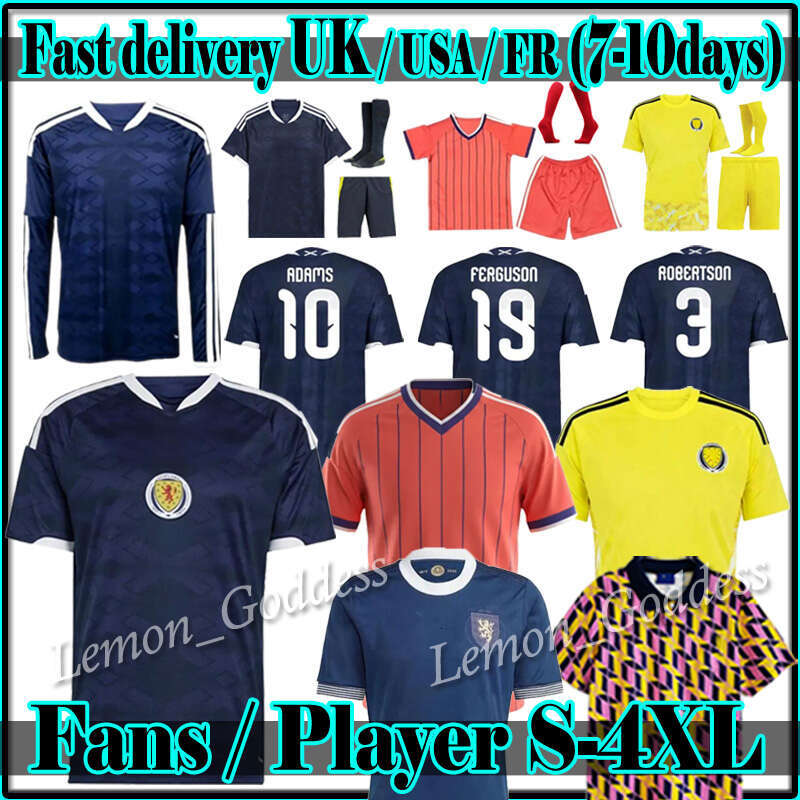 S-4XL 2025 2026 2027 Scotlands Soccer Jerseys ROBERTSON McTominay McGREGOR SHANKLAND MCGREGOR Football Shirt Home Away thrid maillot de Foot men kids kit unifrom