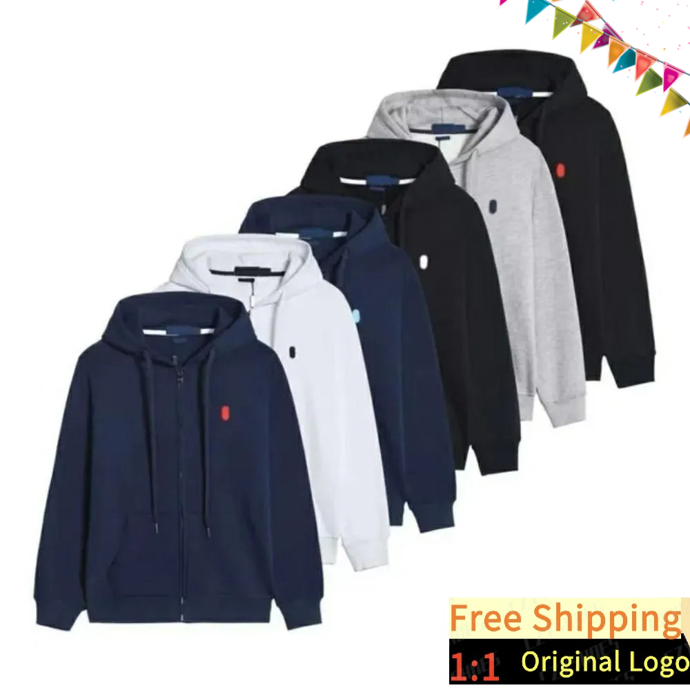 Designer mens hoodies sweatshirts hoodie zip up men polos women Cotton cardigan autumn winter fashion Hooded Pullover Shirt casual hood sport jacket men hoodie lei1