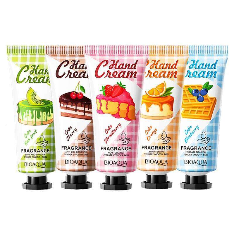 1/5pcs BIOAQUA Fruit Hand Cream Jasmine Moisturizing Nourishing Hydrating Hands Moisturizer Skin Care X251225