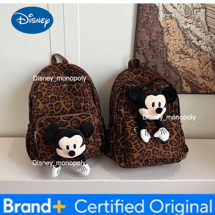 Disney cartoon Mickey Mouse Minnie New Kids Backpack Mini Schoolbag Girls and Boys Cute Shoulder Bag H251225