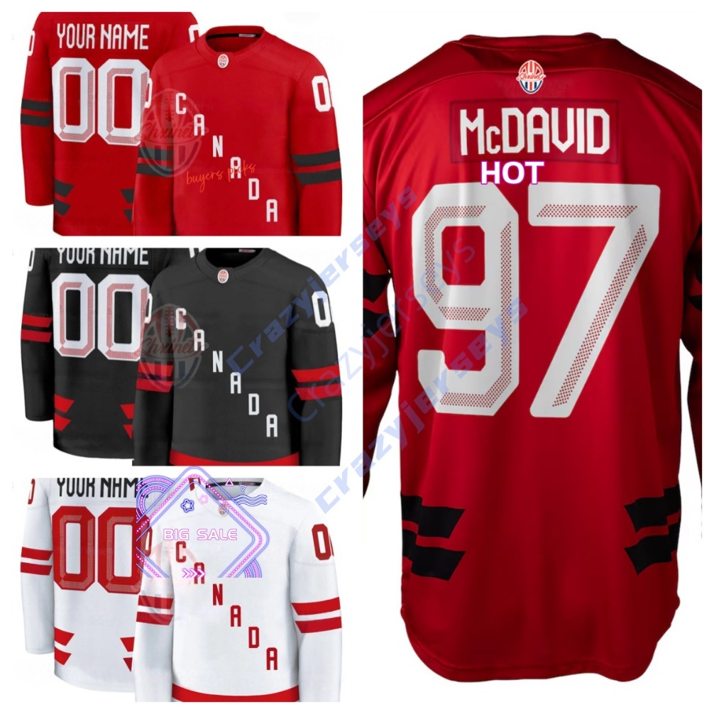 Mens Womens Youth 87 Crosby Team Canada Jerseys MacKinnon Makar Theodore Rielly Scheifele Stitched Name Number Hockey shxinet crazyjerseys