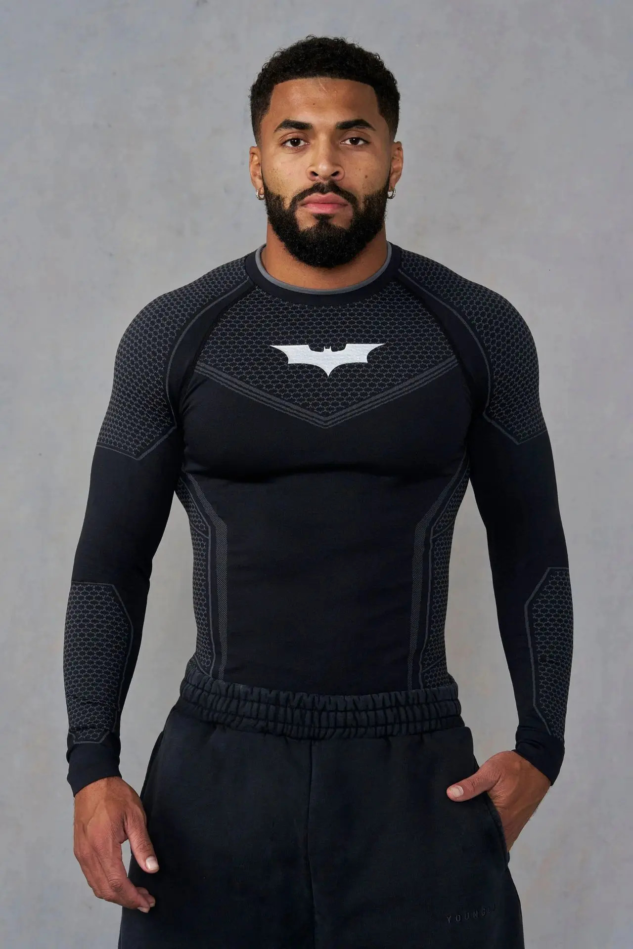 Mens Slim Fit Ice Silk T-Shirt Short Sleeve O-Neck Gym Exercise Summer Fashion Top Style Bottoming Clothing 251224