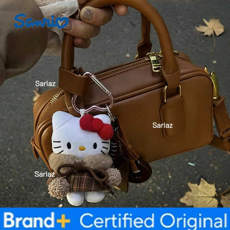 Sanrio Hello Kitty Keychains for Bags Plush Hellokitty Keychain Party Favors Keychains on The Phone New Year Gifts H251225
