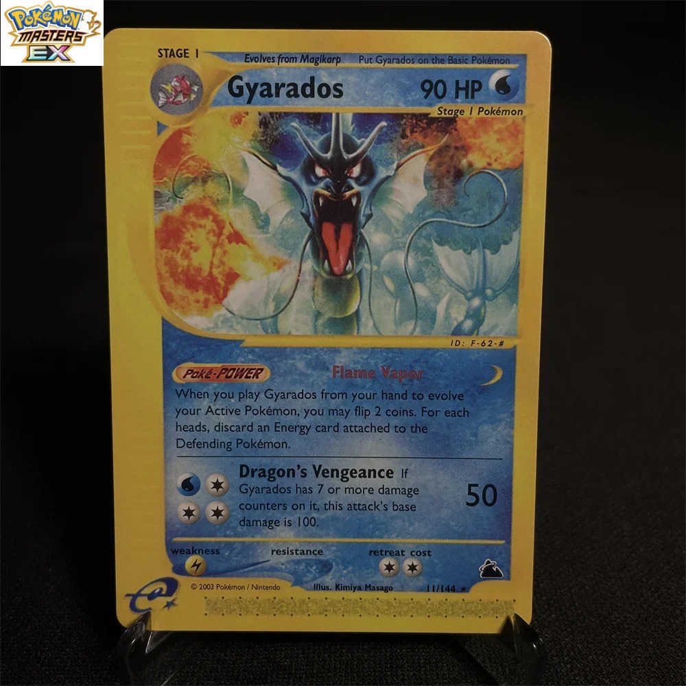 Pokemon Card Shining Card Gym Series Houndoom Jolteon Umbreon Gyarados Snorlax Steelix Piloswine Gift Kids Toys Proxy Card L251225PRXH