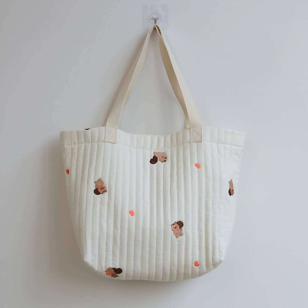 Mommy Storage Simple Tote Large capacity underarm bag X251225