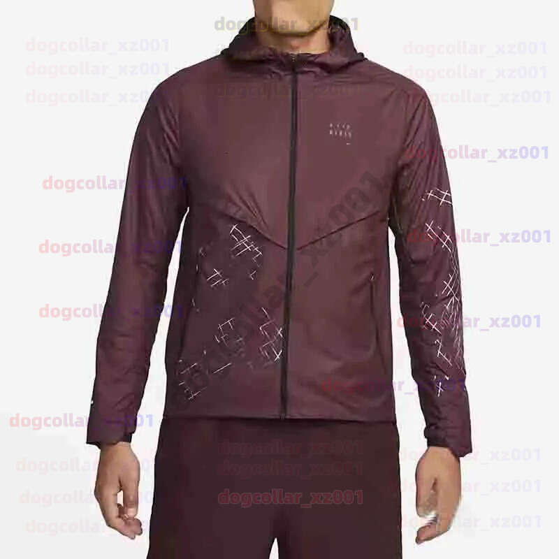 Niketech Tracksuit Mens Hooded Running Division Jacket Swear Tech Pack Training Suit Quick-dry Letter Print Running Grid Reflective Brown Black Womens Coat Elite