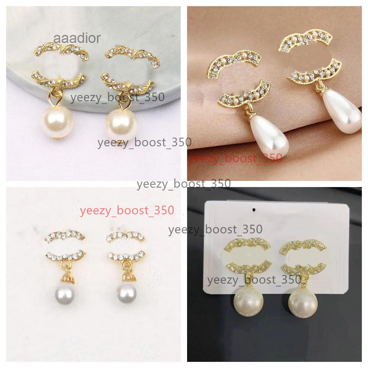 Fashion Gold Plated Designers Brand Earrings Letter Ear Stud Women Geometric Earring for Wedding Christm Party chanels channels chaneljewelry cc Jewerlry