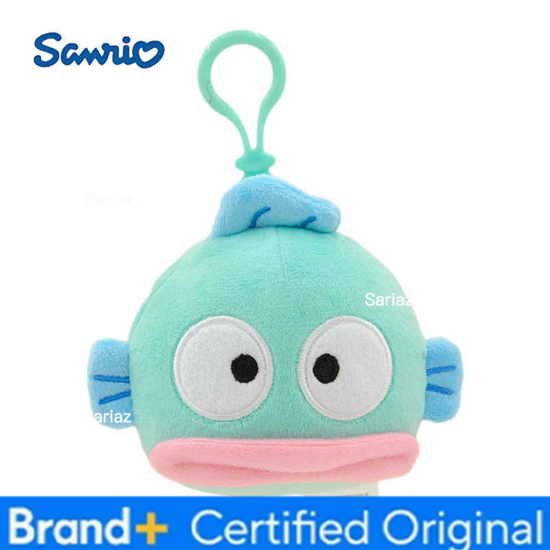 Sanrio Genuine Hangyodon Small Pendant Plush Toy Anime Cartoon Sayuri Super Soft Model Doll Stuffed PP Cotton Kids Birthday Gift H251225