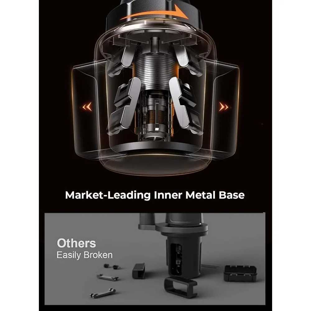 Upgraded Cup Phone Holder 360 Adjustable Fits all 4-7 Phones in Cars golf Carts Cradles Universal Car MountCar Holder K260307