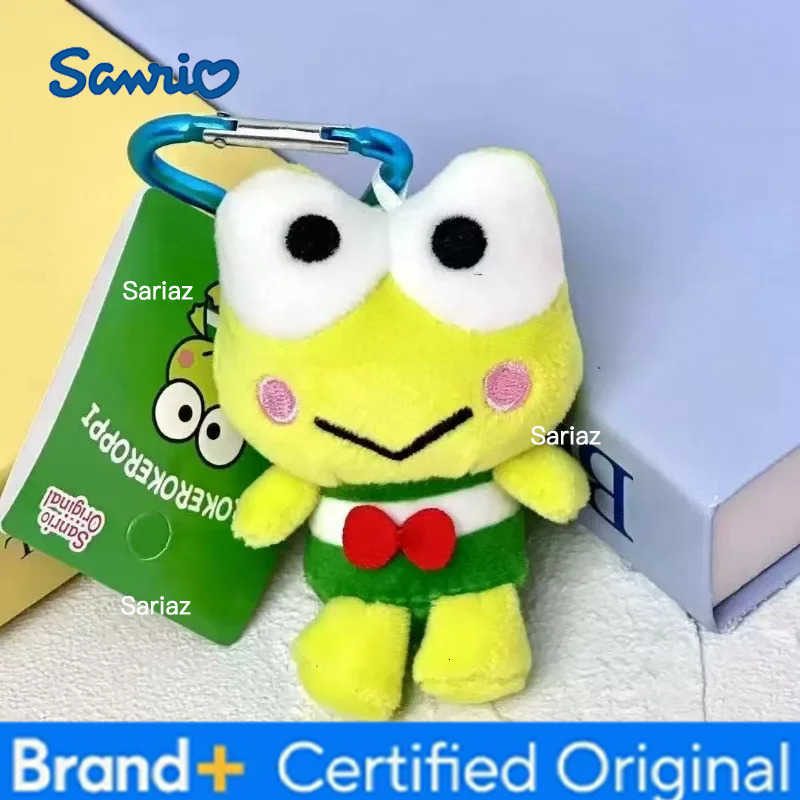 Sanrio Kawaii Sanrios Gudetama Sam Gudetama Ahiru no Pekkle Plush Doll Keychain Hangyodon keyring My Melody Stuffed Backpack Pendant H251225