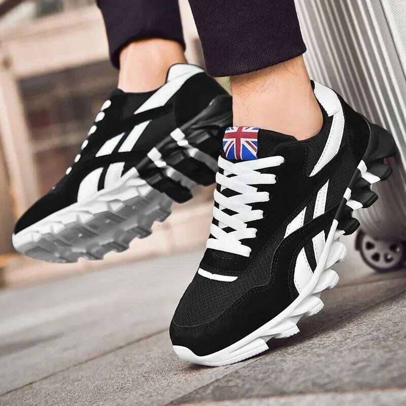 Men's Breathable Running Shoes, Outdoor Sports Fashion, Blade Sole, Comfortable and Casual Fashion Shoes X251225