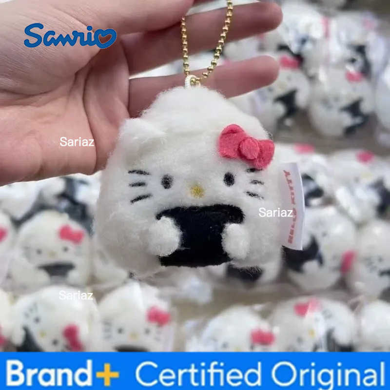 Sanrio New Hello Kitty cute creative kawaii figure keychain personality cartoon anime peripheral backpack pendant holiday gift H251225