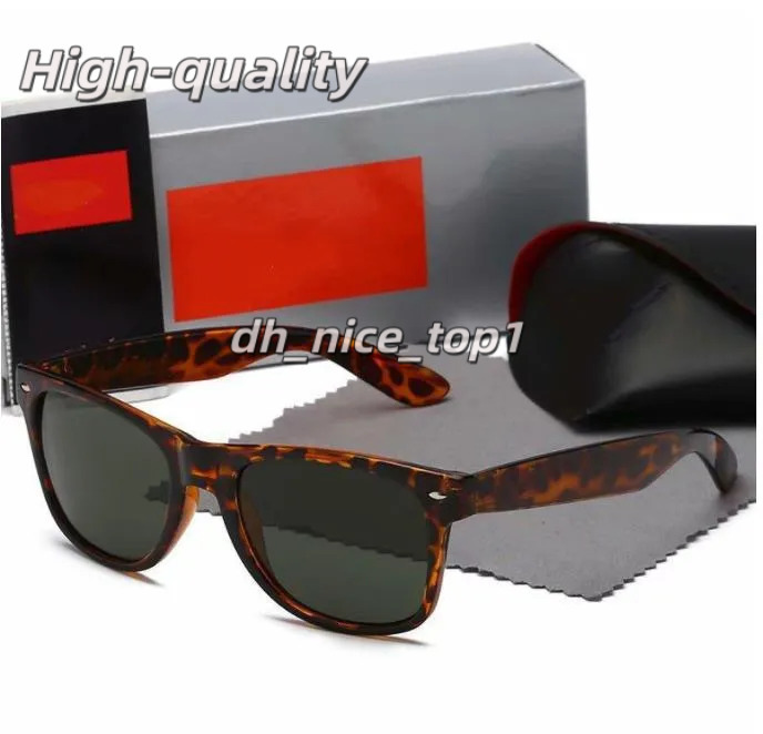 High quality luxury accessories Men Classic Brand Retro raybanss Sunglasses for women Luxury Designer Eyewear Band Bands Metal Frame Designers Sun Glasses d5f