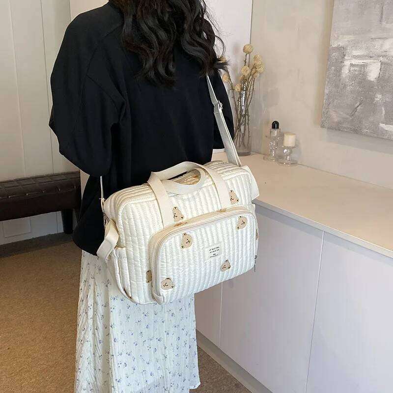 Large Mommy Baby Organizer Maternity Pack Diaper Handbag Embroidered Women Shoulder Crossbody Bag Hospital Travel Mother Kid X251225