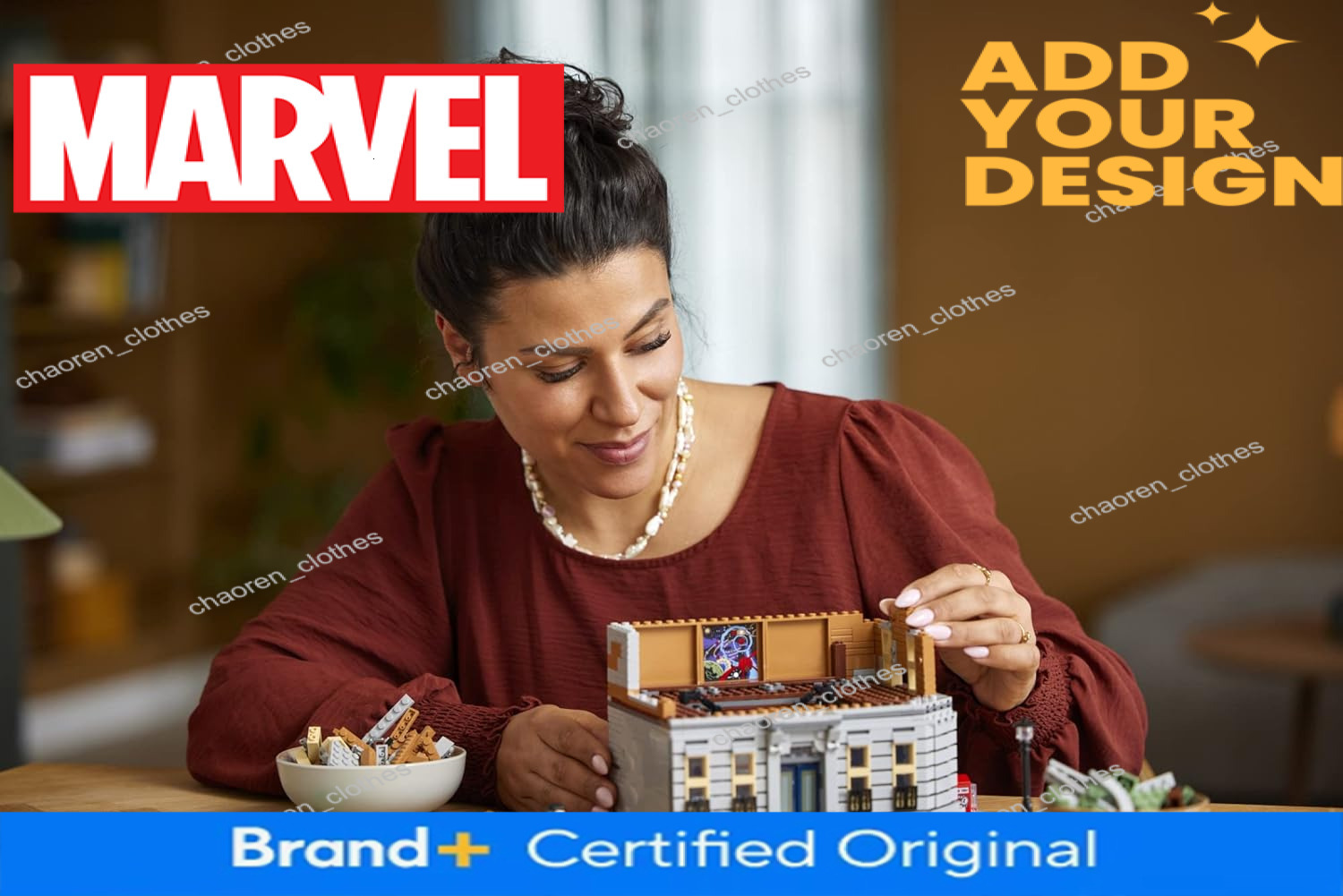 LEGO Marvel Sanctum Sanctorum 76218, 3-Story Modular Building Set, Avengers Movie Collectible, 9 Minifigures Including Doctor Strange, Wong, Spider-Ma