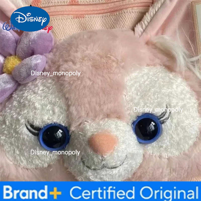 Disney Lingna Belle New Doll Backpack Brand Original Womens Backpack 3D Cartoon Girls Schoolbag Large Capacity High Quality H251225