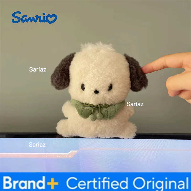 Sanrio Kawaii Plush Keychain Kuromi My Melody Doll Keychains Anime Cinnamoroll Pochacco Stuffed Toys Keyring Kid Christmas Gifts H251225