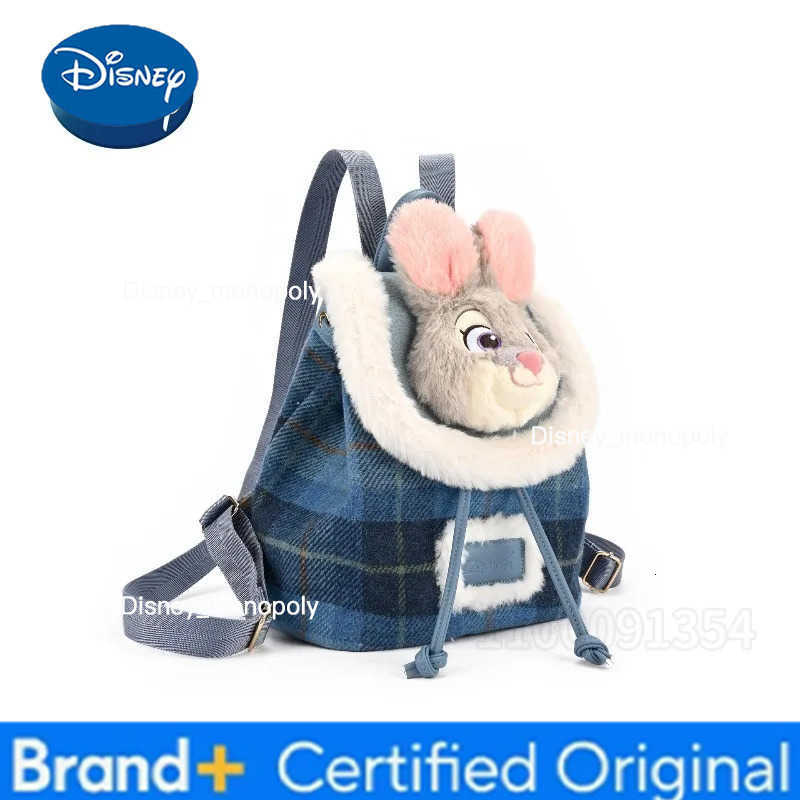 Disney Zootopia New Fashion Doll Backpack Luxury Brand Plush Doll Backpack Cartoon Cute Womens Casual Backpack High Quality H251225