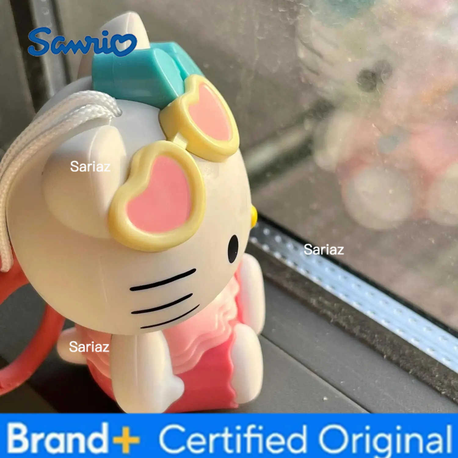 Sanrio Hello Kitty Keychain Kawaii Will Tan Temperature Color Change Anime Cat Bag Hanger Cartoon Charm Chaining Decoration Gift H251225