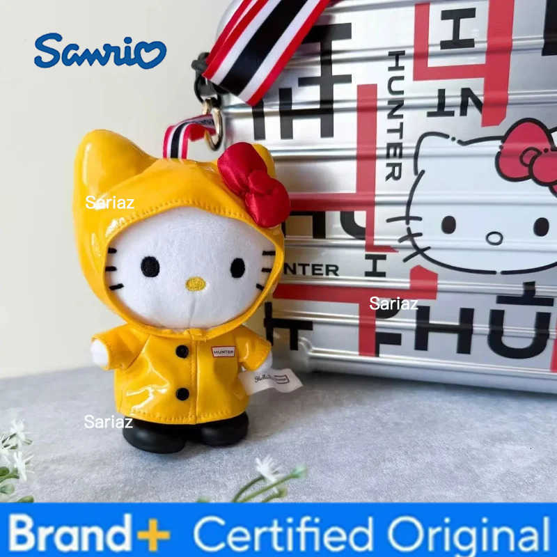 Sanrio New Kawaii Sanrioed Hello Kitty Plush Toys Small Pendant Hello Kitty Plush Dolls Cute Fashion Boutique Dolls Childrens Birth H251225