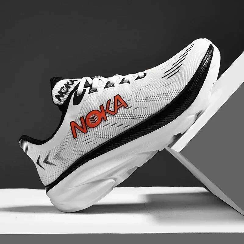 Men's Running Breathable Cushioning shoes Trainer Race Outdoor Couple Non-Slip Jogging Sneakers Mesh Shoes 25M1224