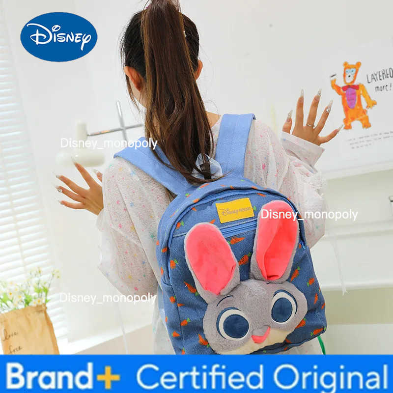 Disney New Cartoon Nick Judy Backpack Large Capacity Kindergarten Boys and Girls Backpack H251225