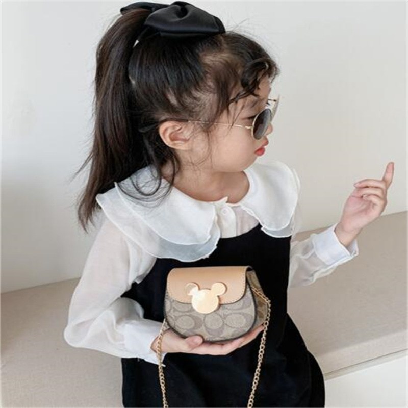 Kids designer Handbags Chain Girl One shoulder bags Cute Children Casual Portable Messenger Bag Wallets Coin Purse